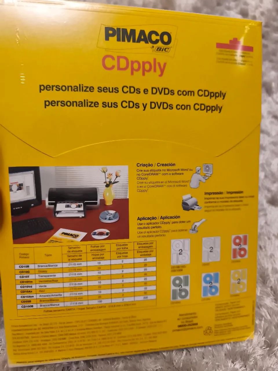 Etiquetas para CD e DVD - Foto 2