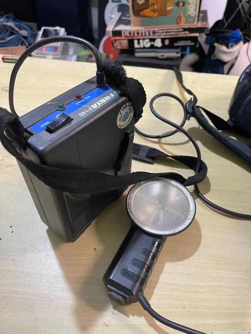 Flash Frata F140 disparando flashes - Foto 4