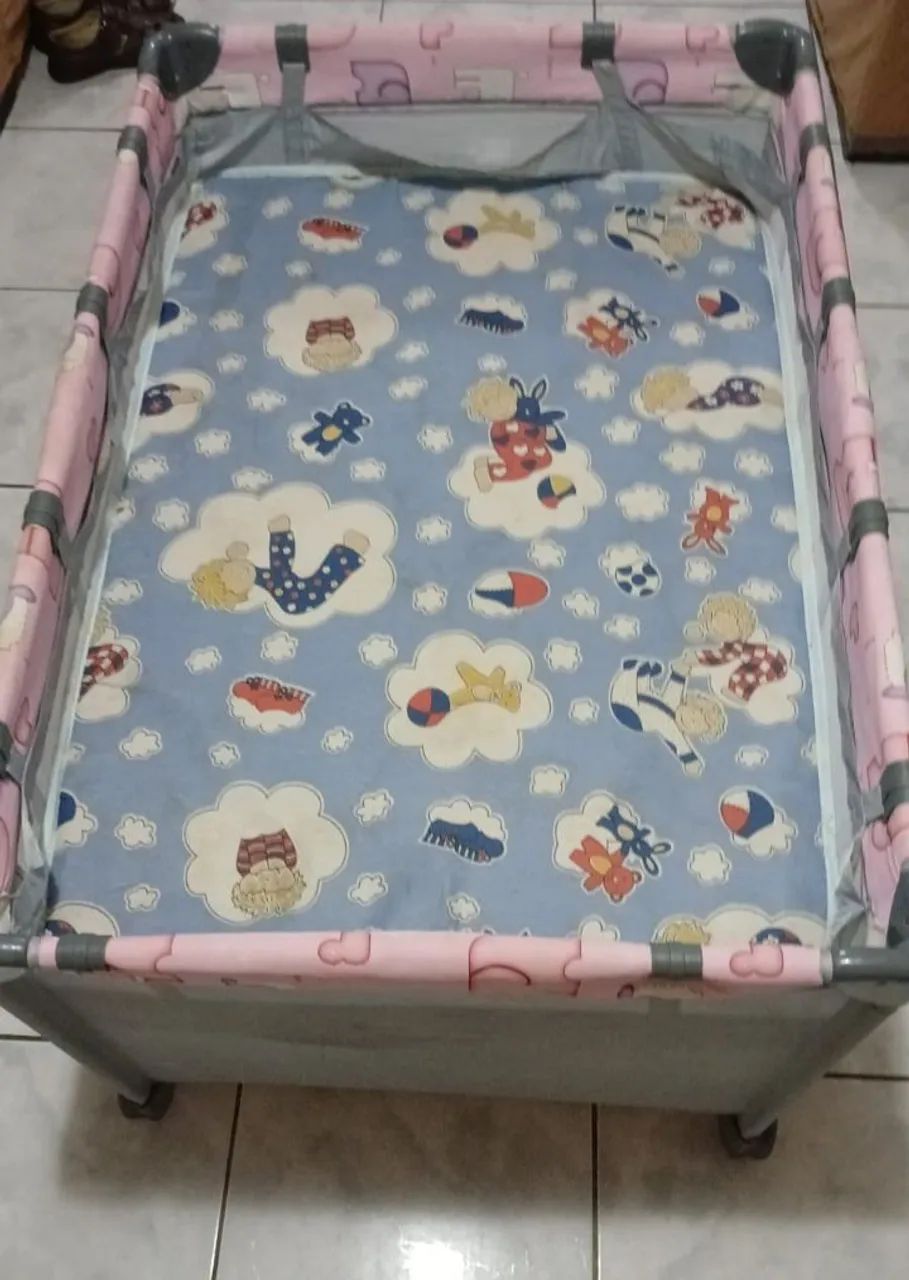 Berço Móvel Voyage + Colchão Ortobom Baby Physical (usados por apenas 2 meses)<br> - Foto 3