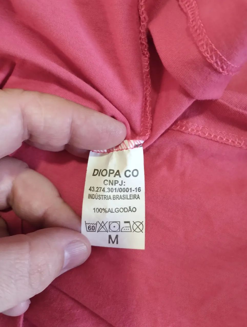 Camiseta Básica Vermelha  - Foto 5