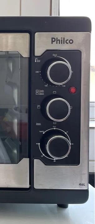 Forno Elétrico Philco 46L seminovo - Foto 6