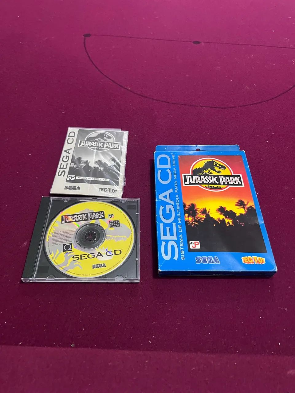 Jurasck park sega cd 