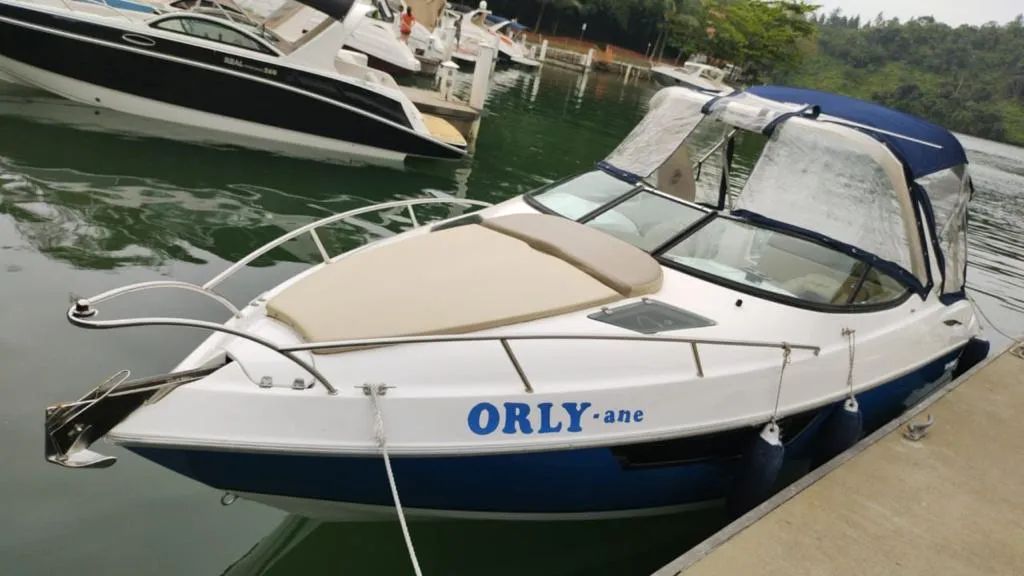 Ventura 265 cabinada 2018 motor volvo nova com 160 hs - Foto 4