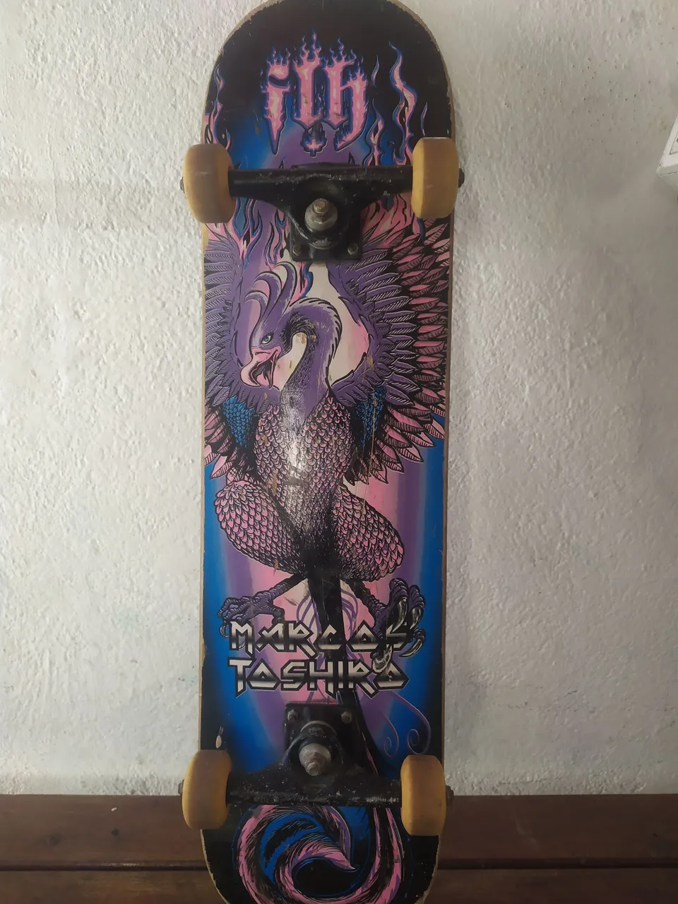 Skate Marco Toshiro - Deck com Design Exclusivo