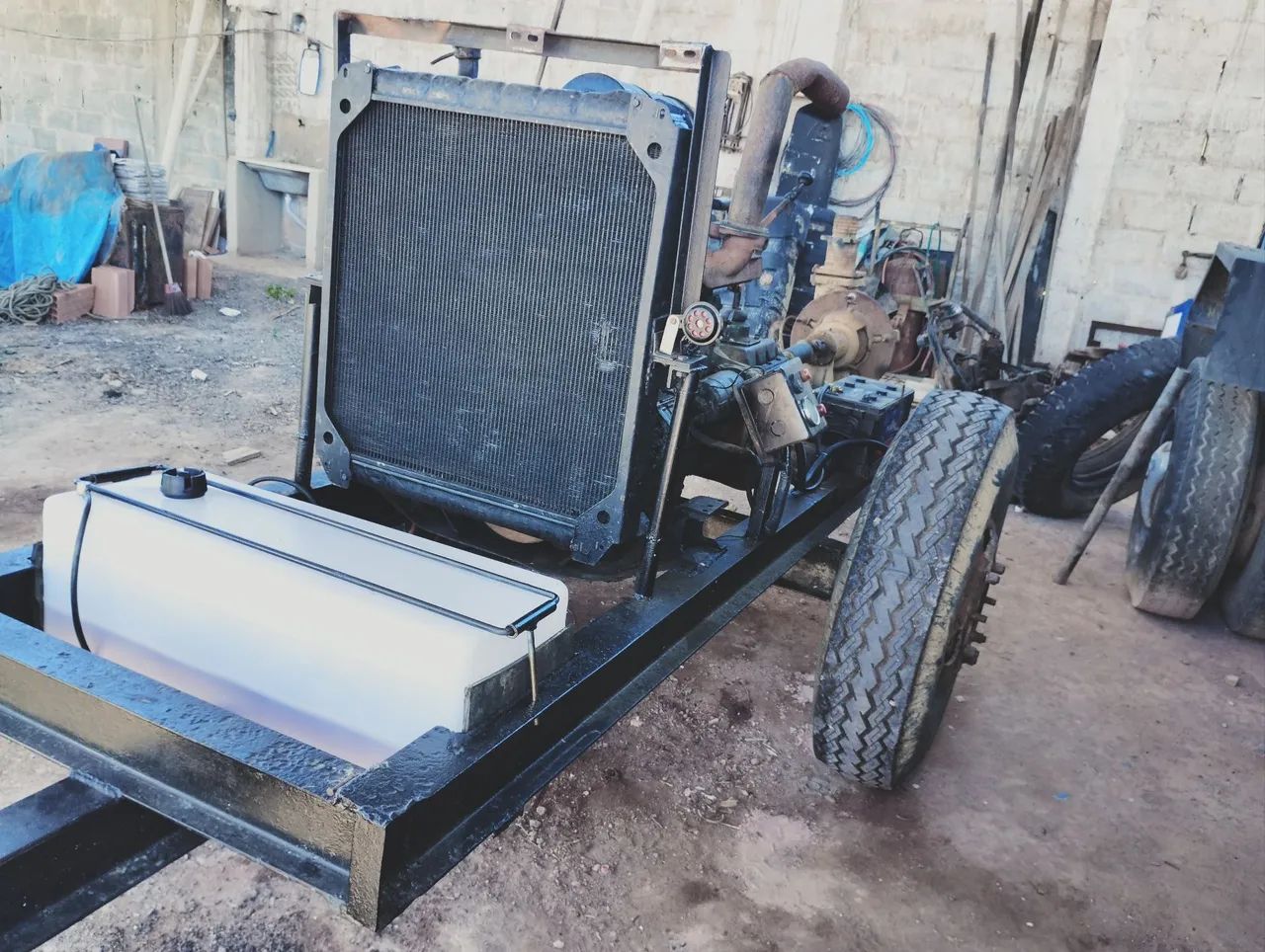 Graga para retirada de areia.