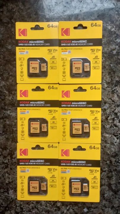 CARTÃO DE MEMÓRIA 64 GB CLASSE 10 V30  - Foto 2