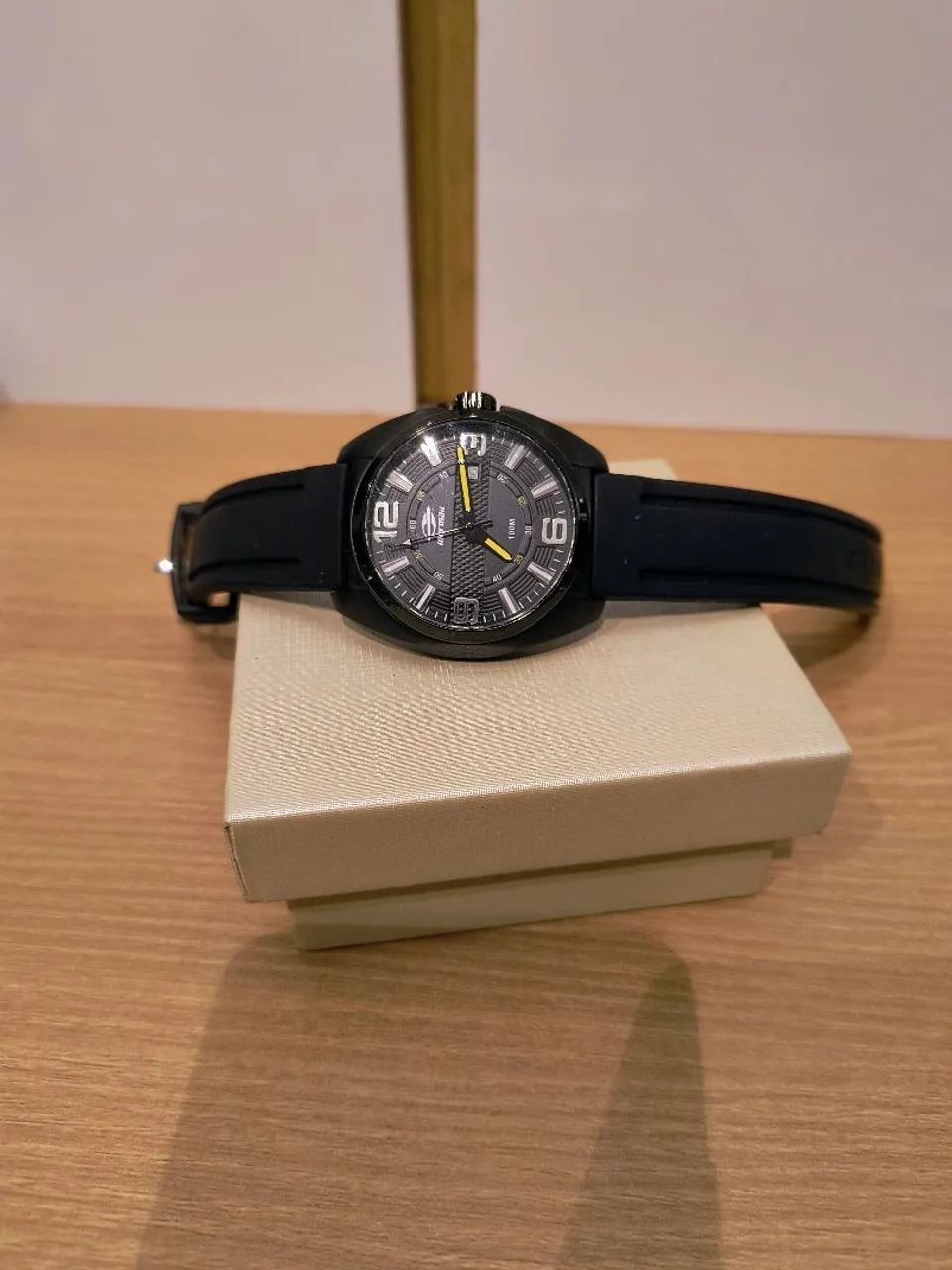 RELOGIO MASCULINO MORMAIL TECHNOS PULSEIRA DE SILICONE QUARTZ - Foto 3