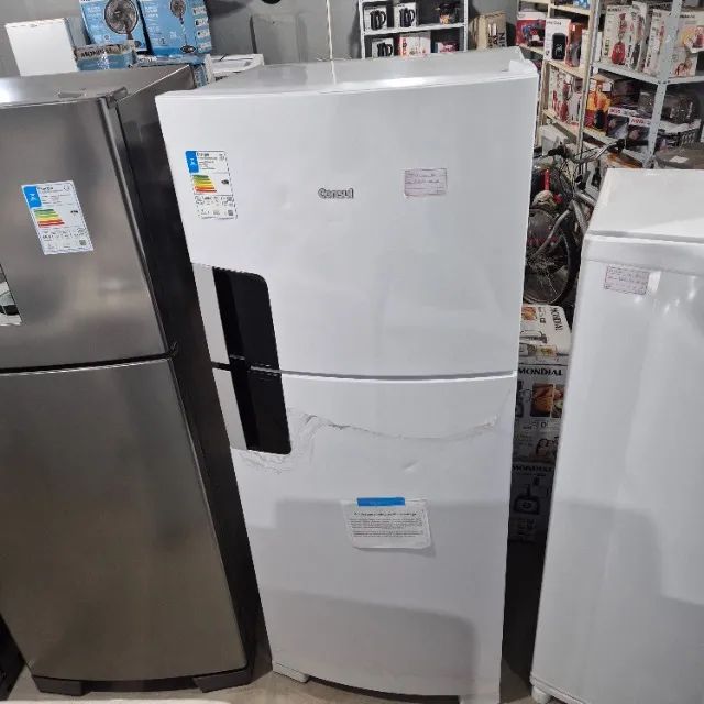 Geladeira Consul 410 Litros CRM50F - Frost Free, branca, 110V