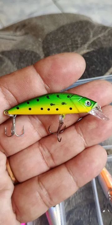 Kit de 5 isca artificial de pesca  - Foto 3