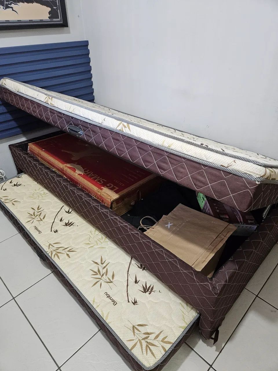 Cama Box de Solteiro com baú  - Foto 4