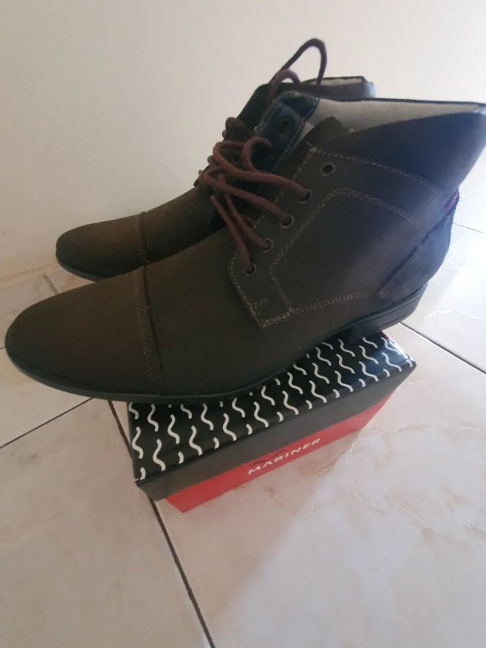 Bota Marrom Mariner impecável super oferta!!!  - Foto 3