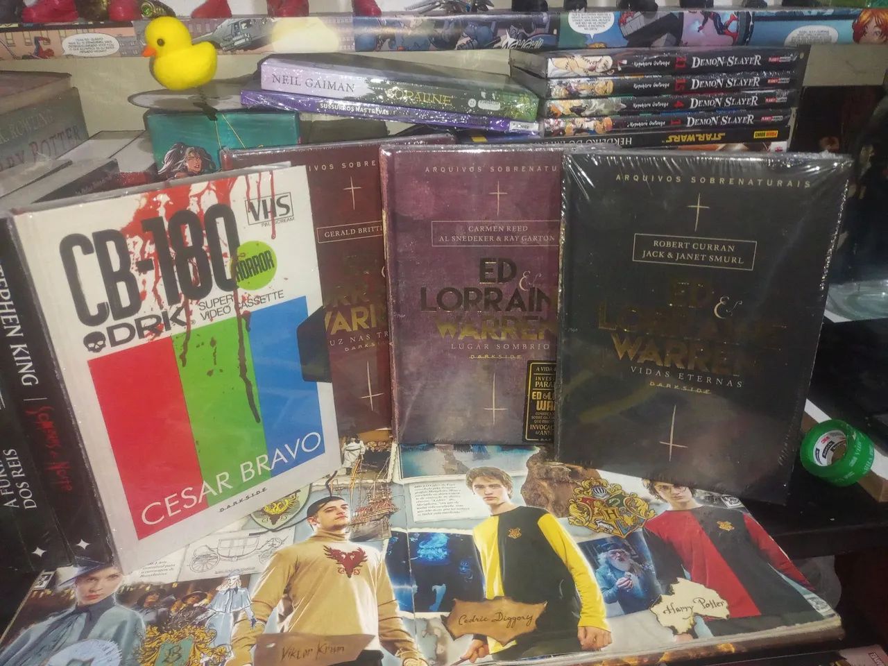 Livros de terror e sobrenaturais - Ed & Lorraine Warren
