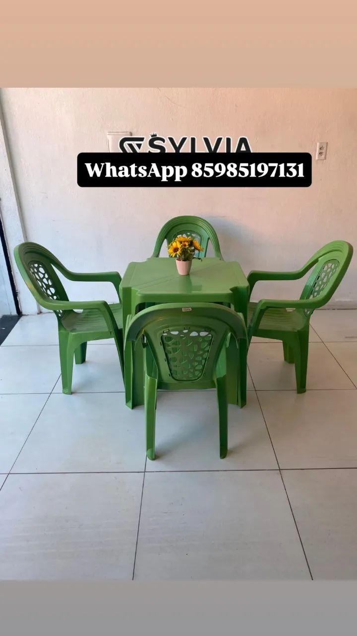 CONJUNTOS DE PLÁSTICO COM BRAÇOS  - Foto 5