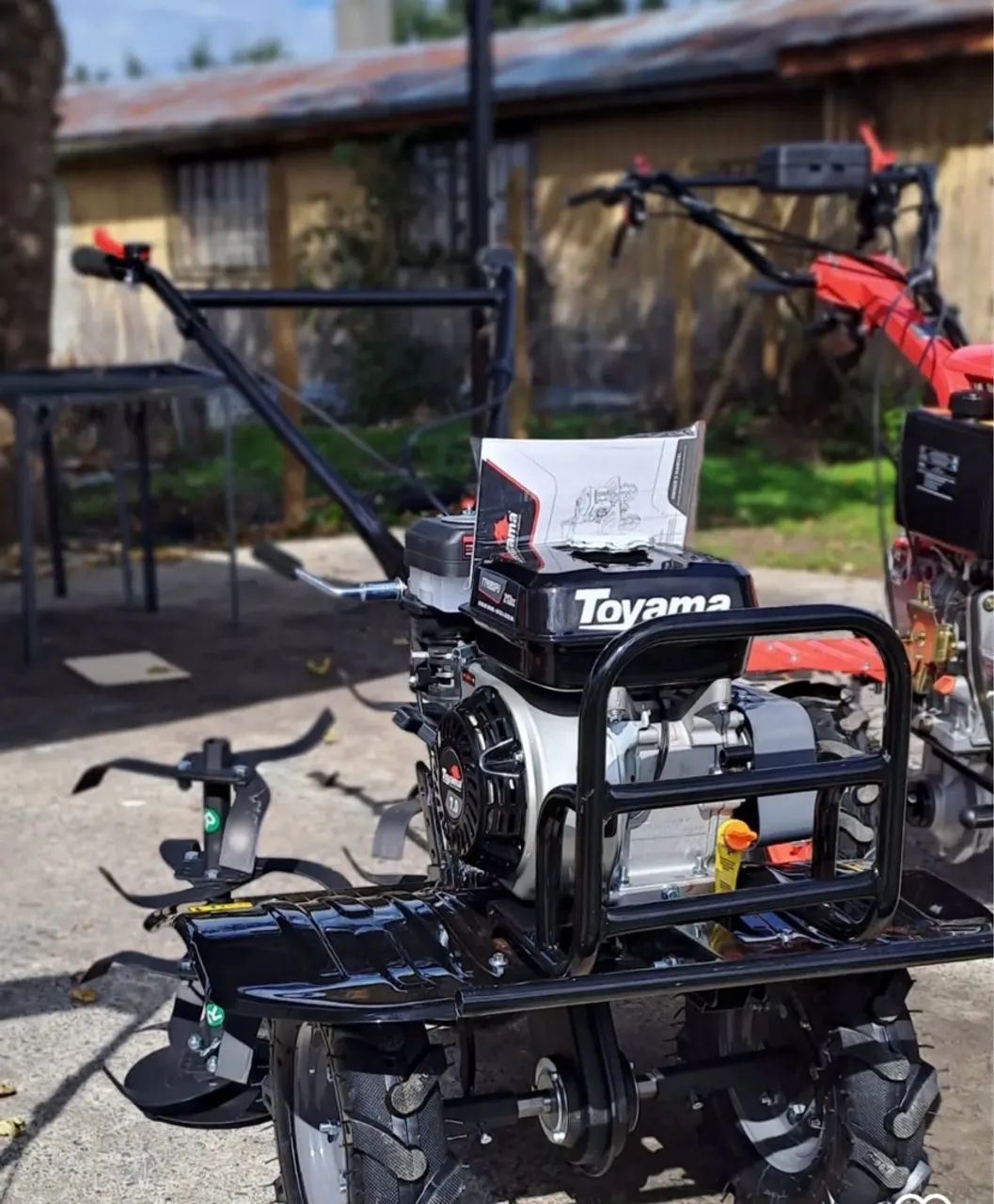Motocultivador a Gasolina 7Hp 212cc C/ Pneus e Enxadas Farol em Led - Toyama (Novo) - Foto 3