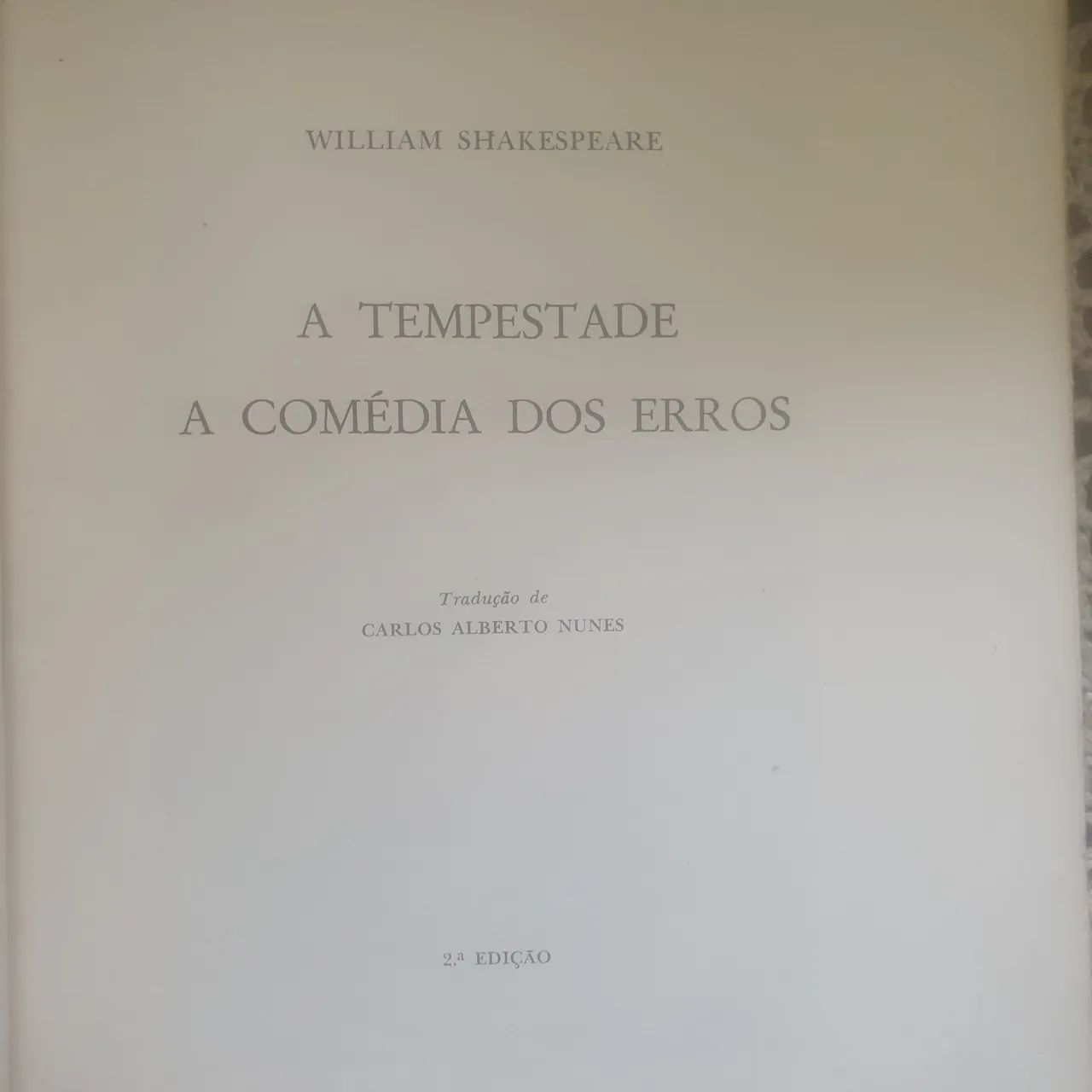 Livro Shakespeare - A Tempestade e A Comédia dos Erros - Foto 3