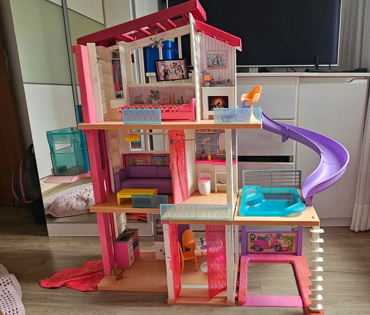 Casa da Barbie completa com Acessórios Brinquedos e Jogos
