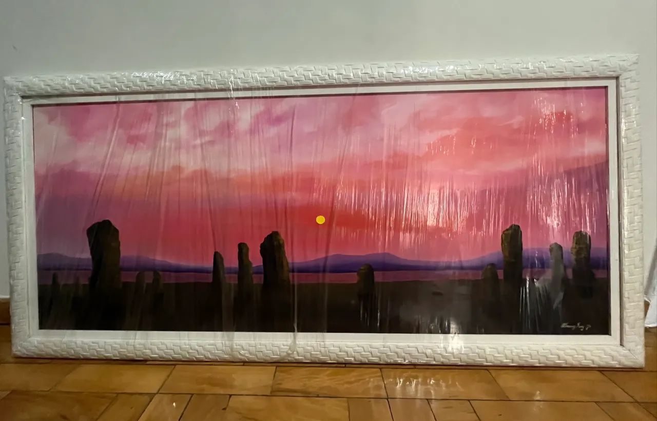 Quadro com pintura a oleo - Foto 3