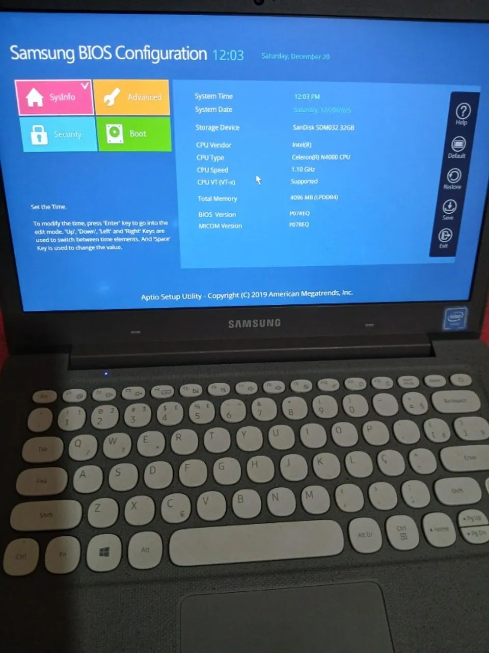 NOTEBOOK SAMSUNG NP530X