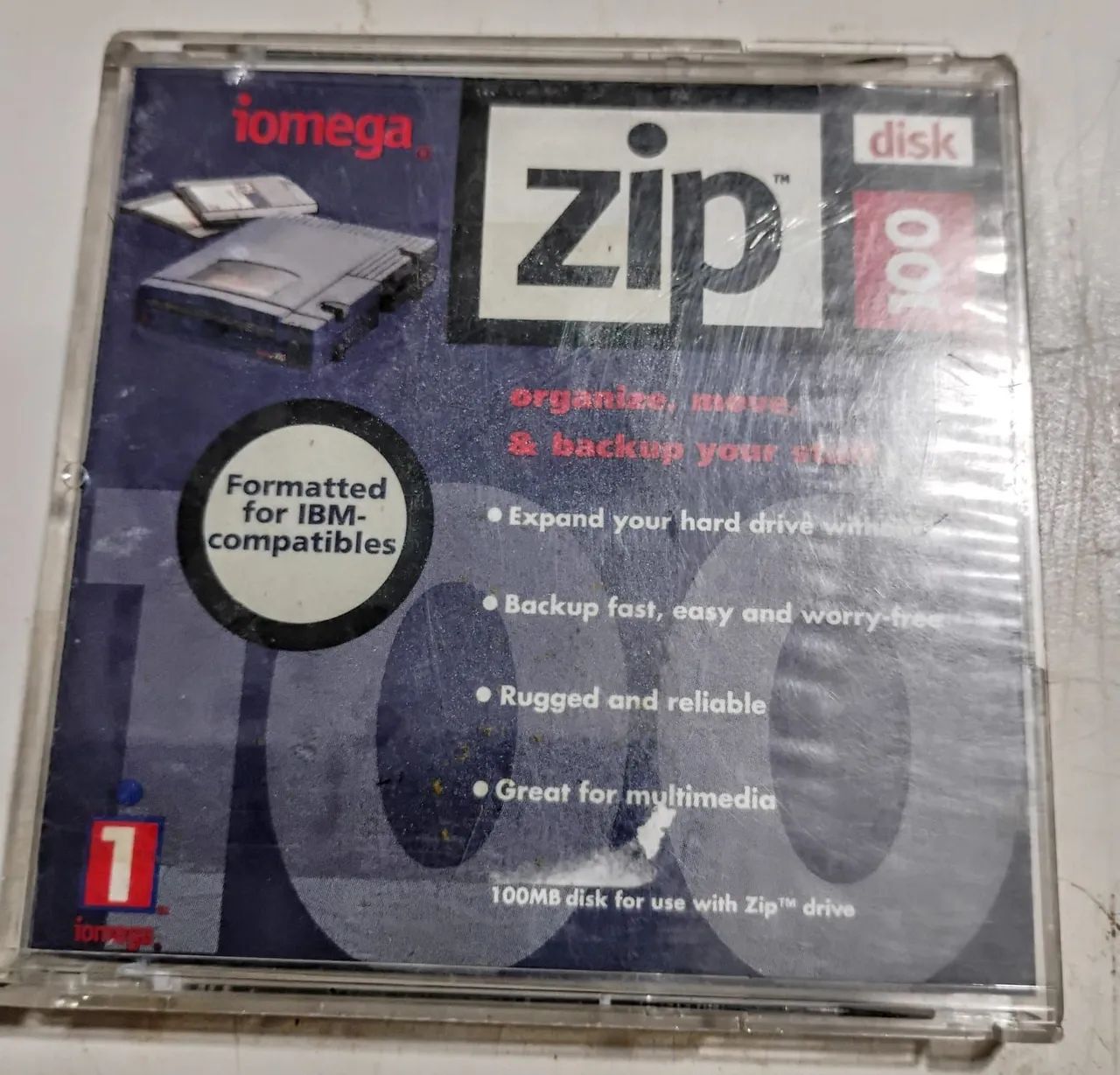 Zip 100 iomega64341171512065120