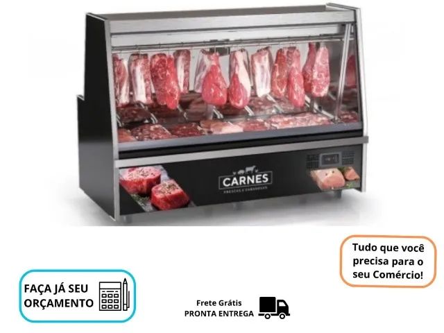 Balcão de Carne Gelopar 1,9M com Tendal 220v