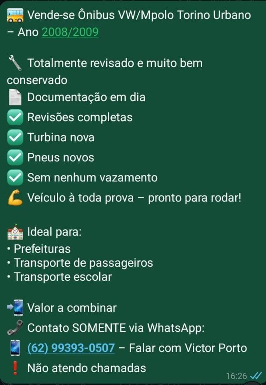 VW/MPOLO TOURINO URBANO BARATO escuto proposta decente  - Foto 10