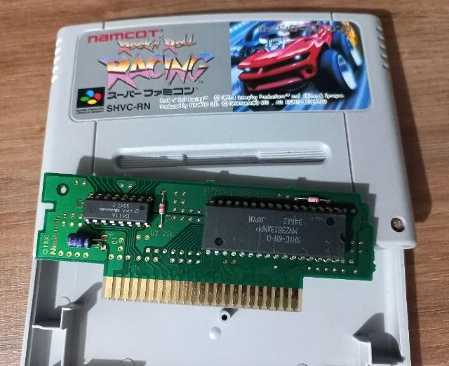 Rock N Roll Racing Original Super Famicom Ótimo Estado - Foto 2
