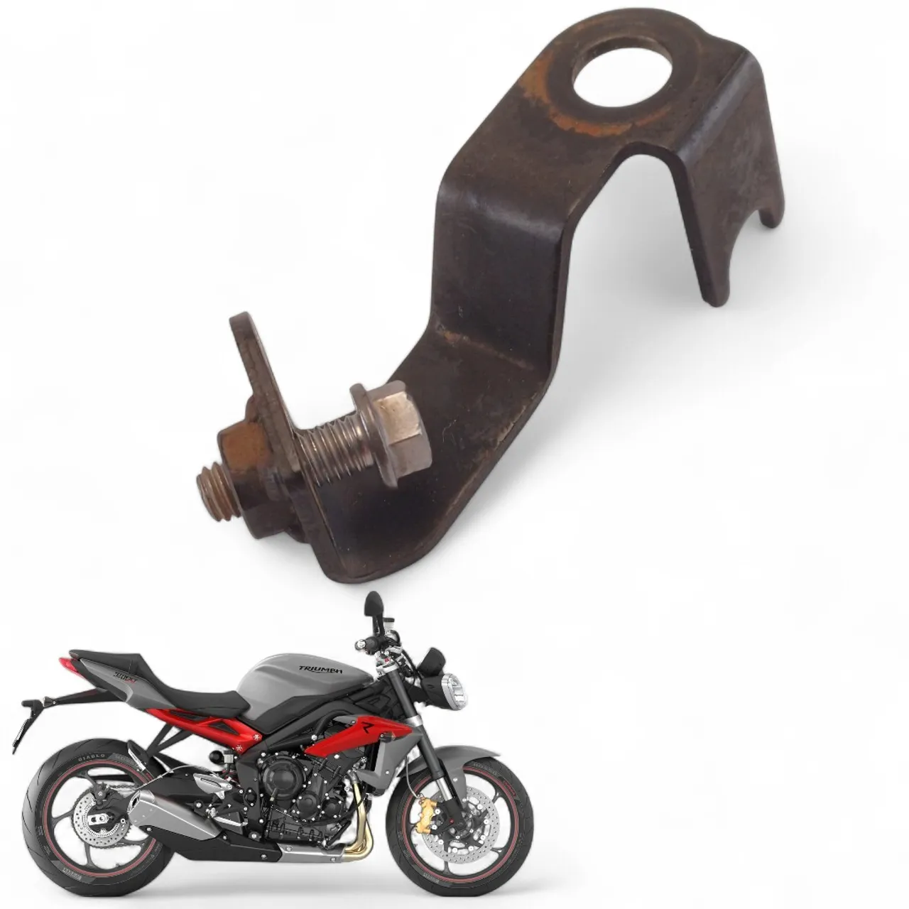 Suporte Reservatório Freio Dianteiro Triumph Street Triple 675 13 A 16