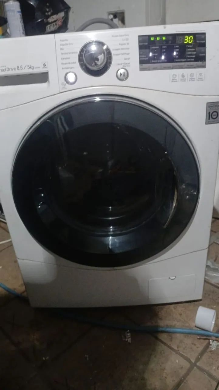 Máquina de Lavar LG Direct Drive 8.5Kg - Foto 2