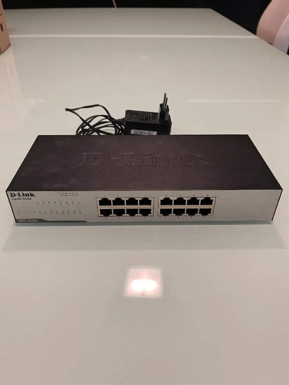 Switch D-Link 16 Portas 10/100Mbps com Fonte Original  - Foto 2