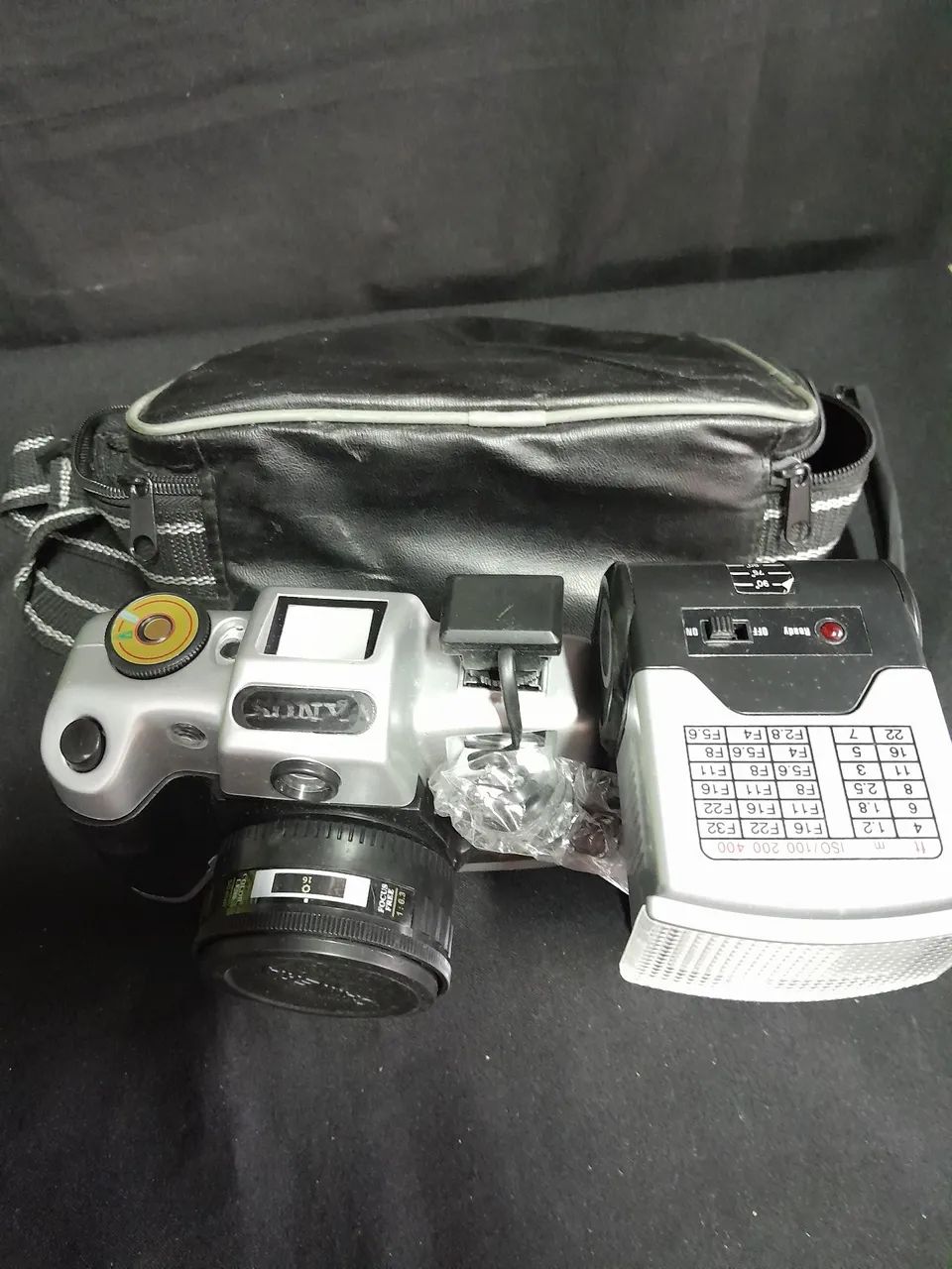 Câmera DL2000 com Flash e Acessórios - Completa! - Foto 2