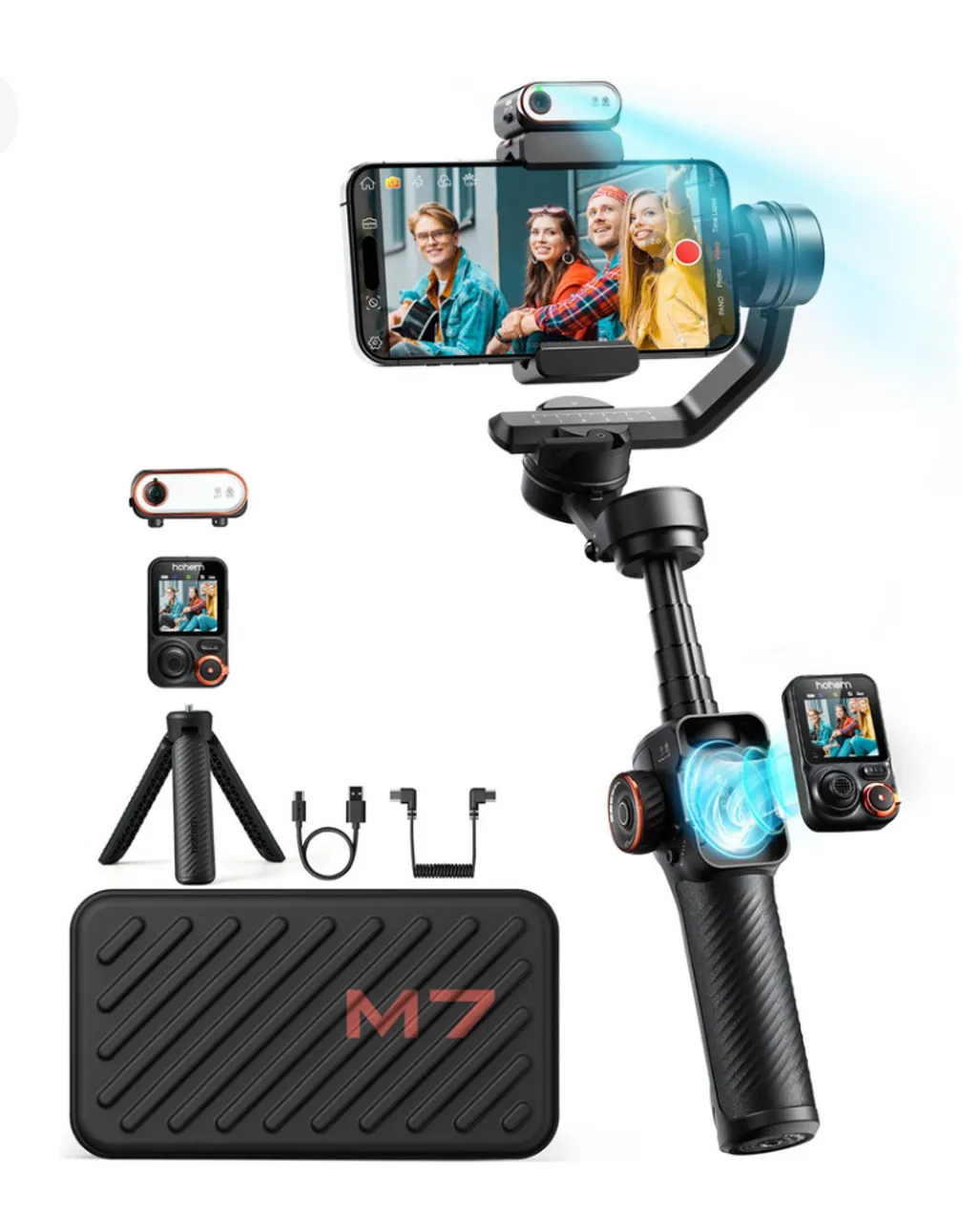 Estabilizador Gimbal Hohem iSteady M7 - Vídeos Incríveis