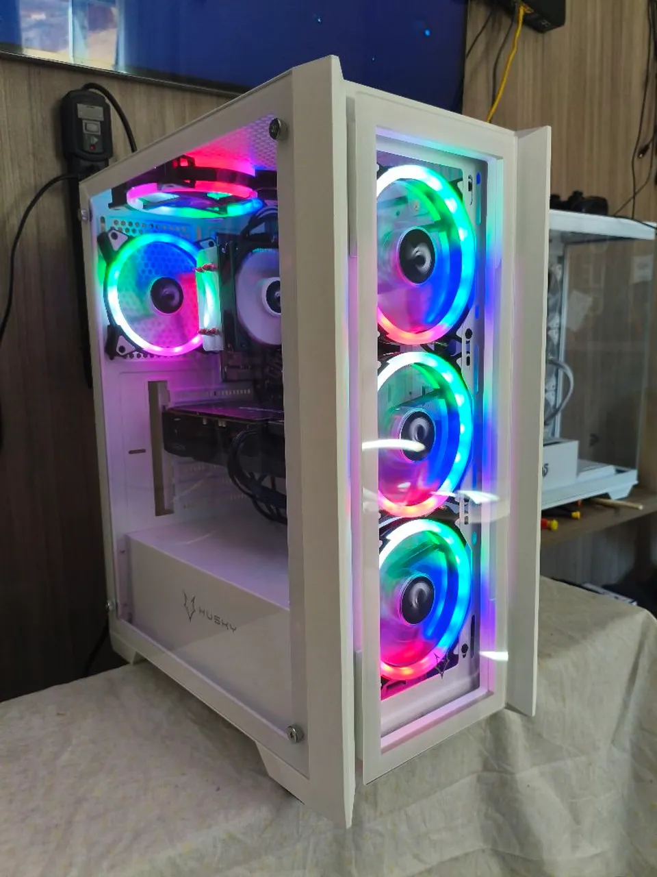 PC RYZEN 7 5700X E RX7600 PEGO PS4 E PS5 COM VOLTA