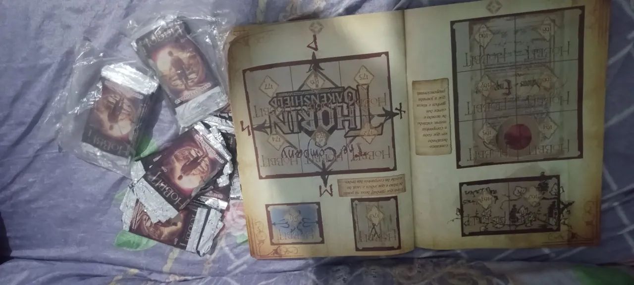 Álbum de figurinhas do Hobbit + Cromos - Foto 3