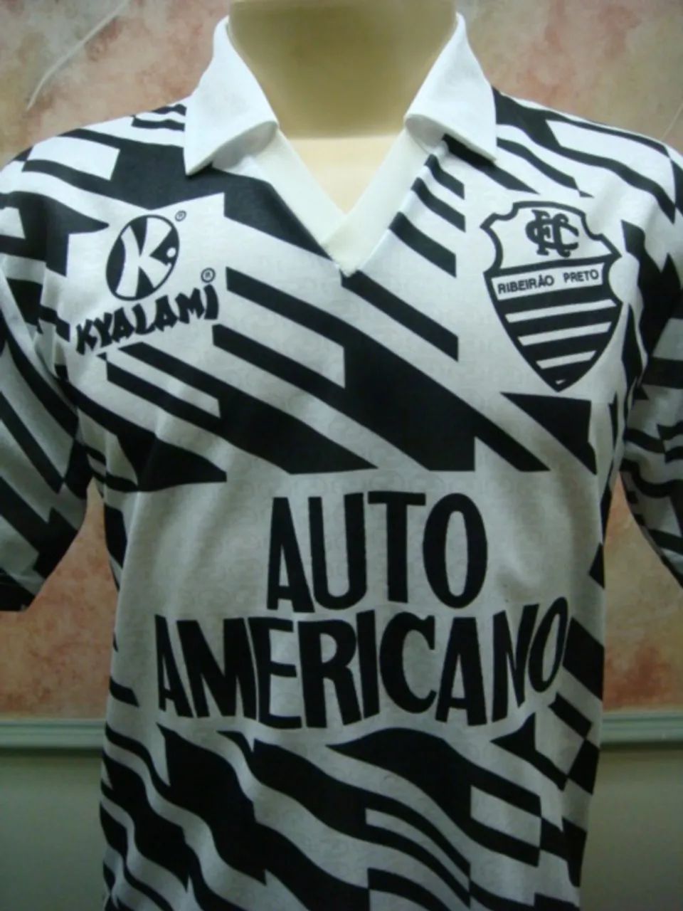 Camisa Futebol Comercial Ribeirão Preto SP Kyalami Jogo 1800 - Foto 2