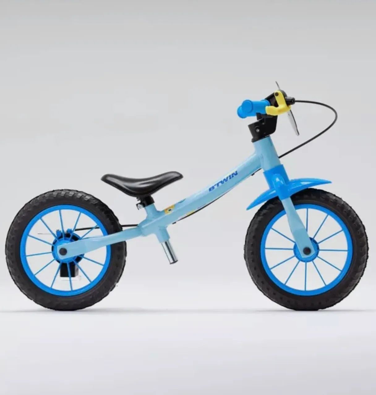 Bicicleta de Equilíbrio Infantil Azul - B'TWIN - Foto 3