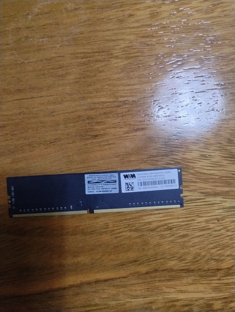 Memória RAM WinMemory DDR4 8GB 2666MHz