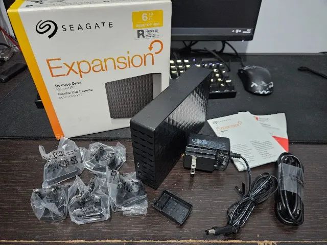 HD Externo Seagate Expansion 6TB USB 3.0 - Excelente Estado