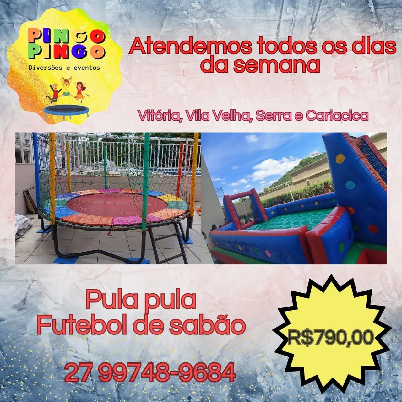 Pula Pula e Futebol de Sabão - Diversão Garantida!