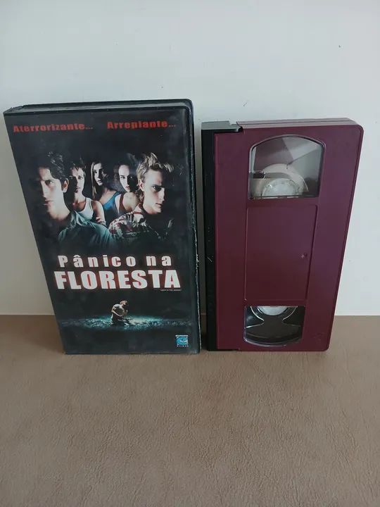 Fita Vhs Pânico na Floresta  - Rara