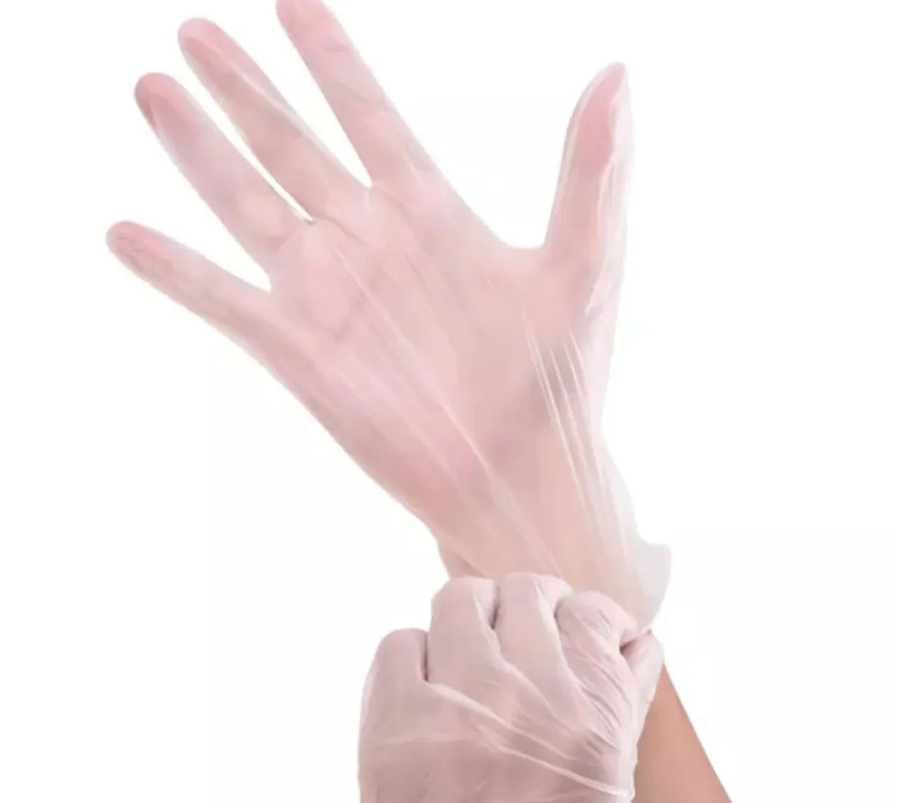 Luvas Newflex descartável 100 unidades - Preta ou Transparente - Foto 5