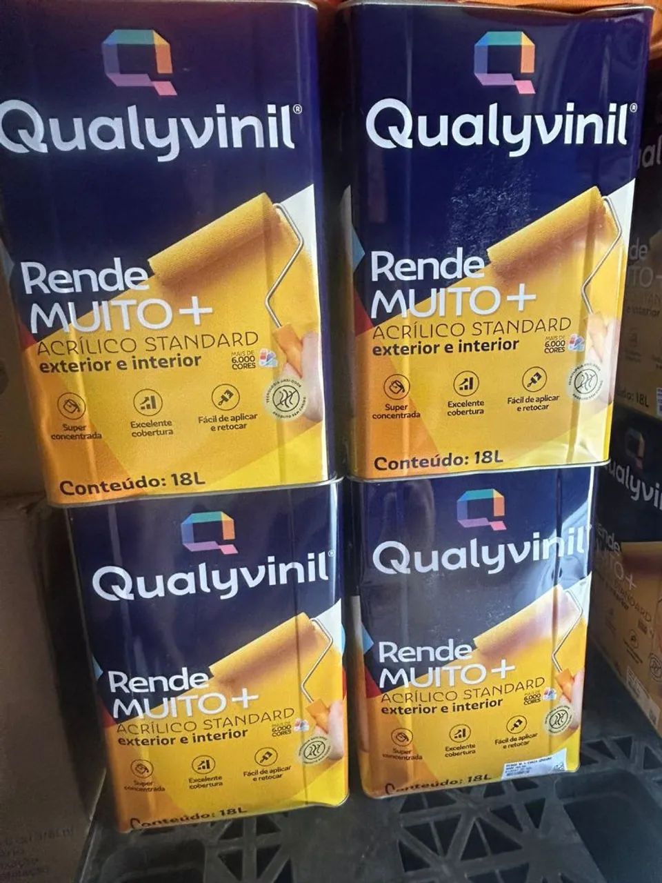 Tinta Qualyvinil Rende muito + 