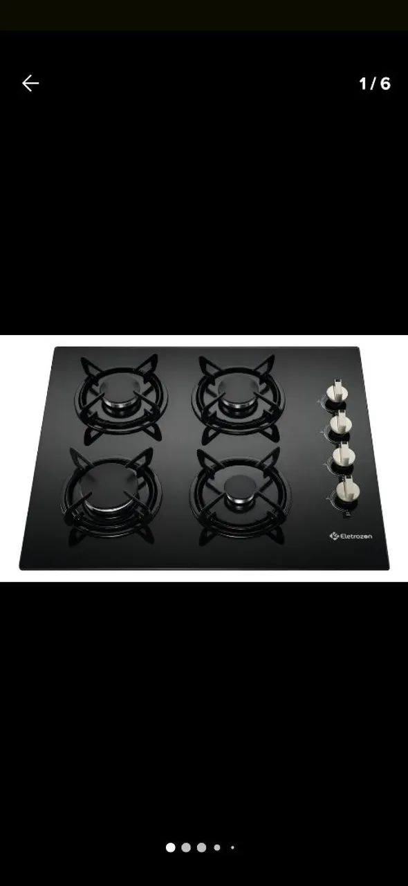 Cooktop 4 Bocas novo