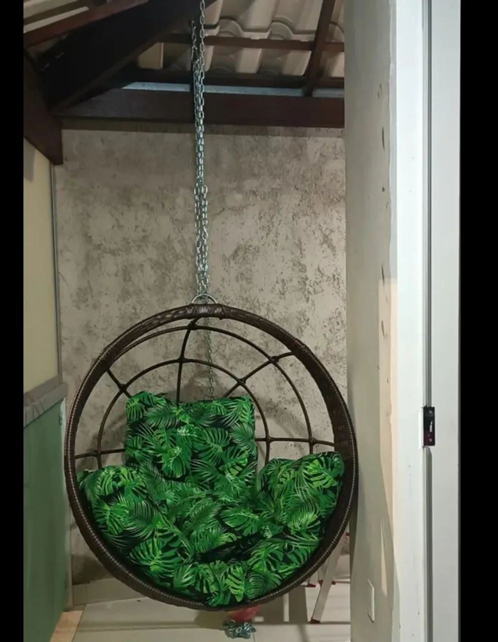 Balanço suspenso com corrente e mosquetão Fabricamos sob encomenda  - Foto 3