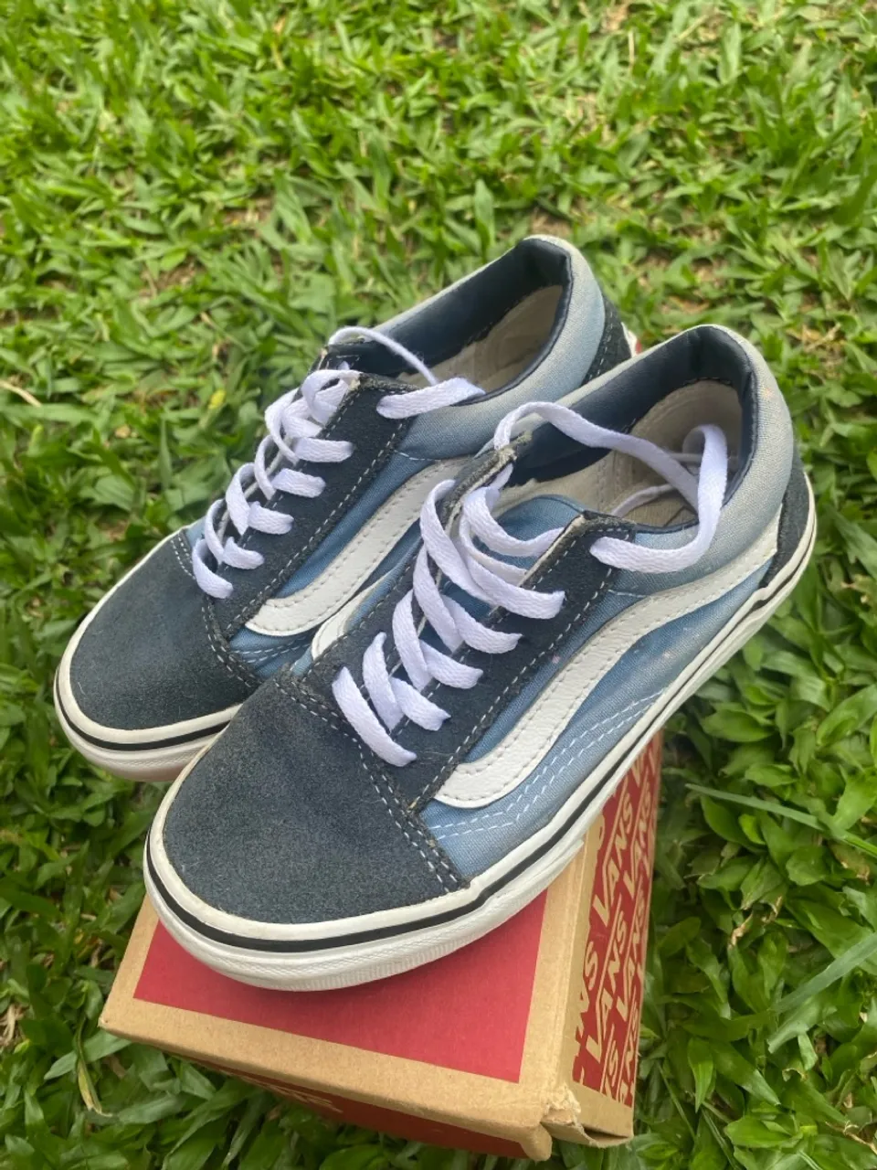 Tênis Vans Old Skool Azul infantil