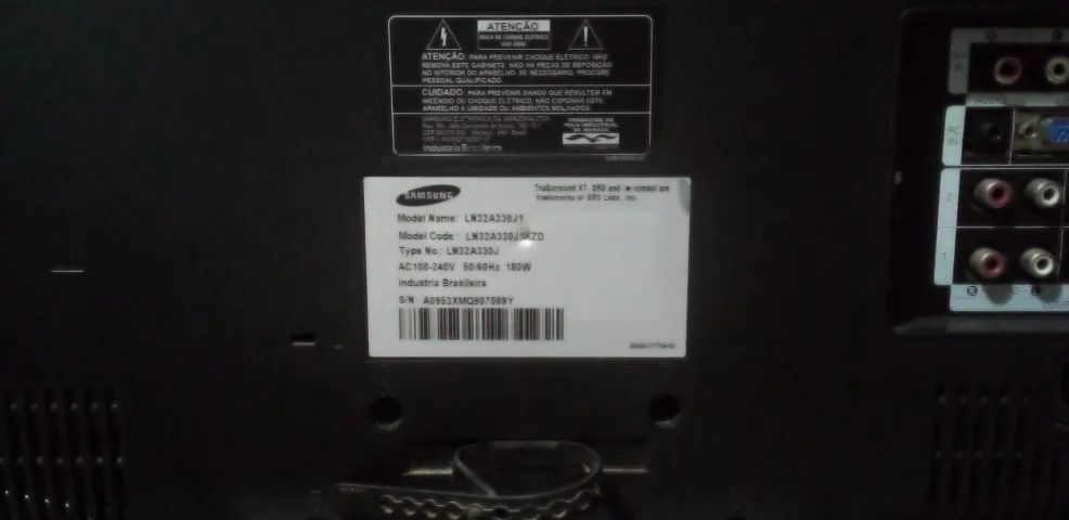 Tv Lcd 32 Samsung Ln32a330j1 para peças - Foto 2