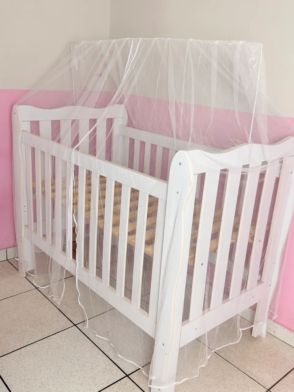 White MDF Crib64673481378050120