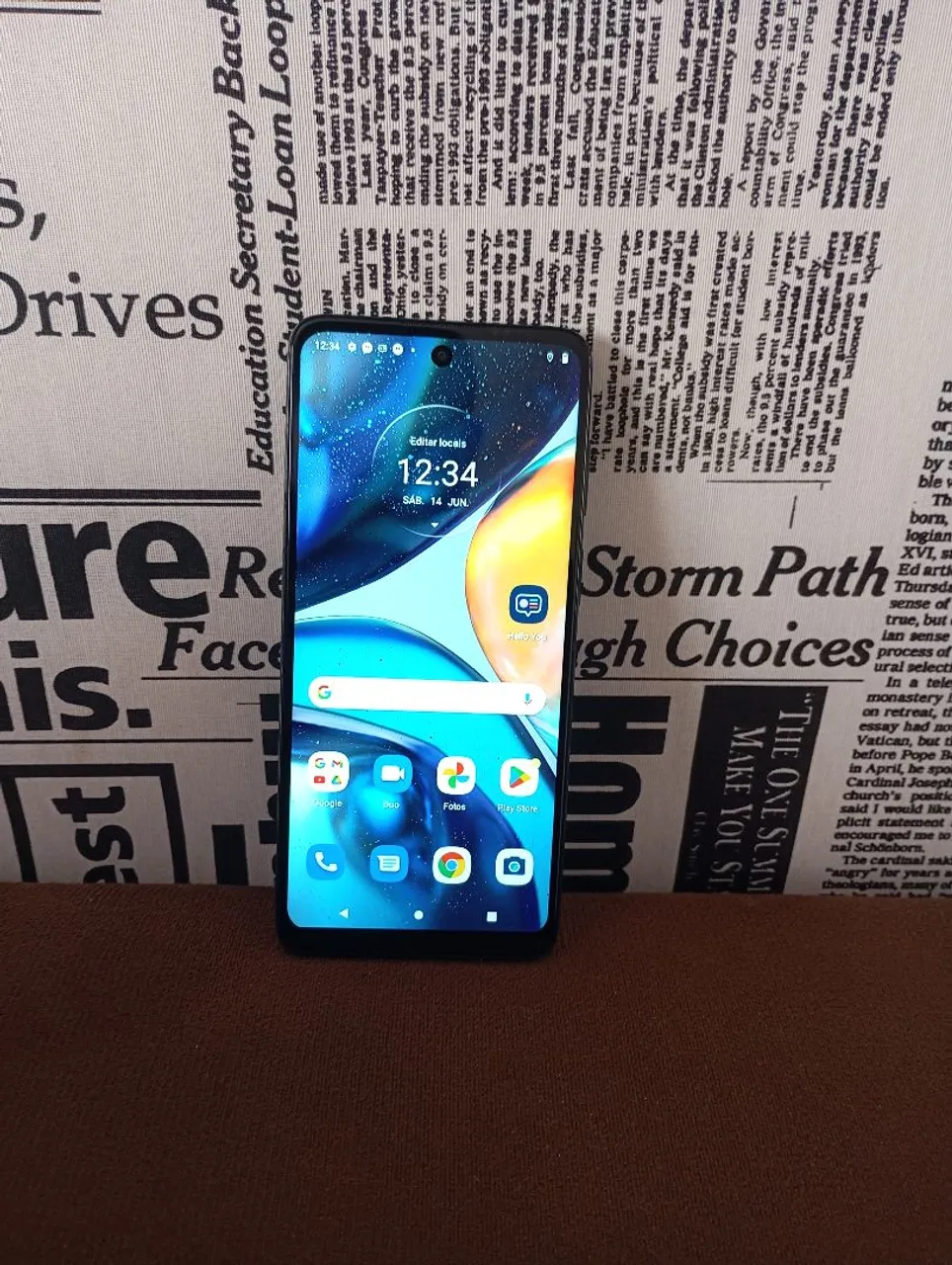 Celular moto G22 Motorola 128 gigas semi novo barato