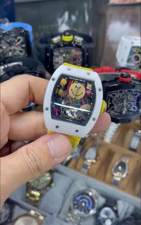 Relogio Richard Mil 88 Automatic Tourbillon Smiley - Foto 3