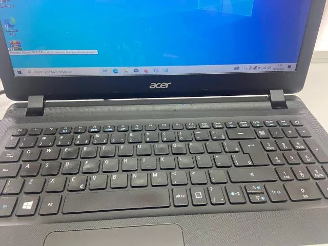 notebook acer core i3 6100 8 gigas ssd 240 tela 15.6