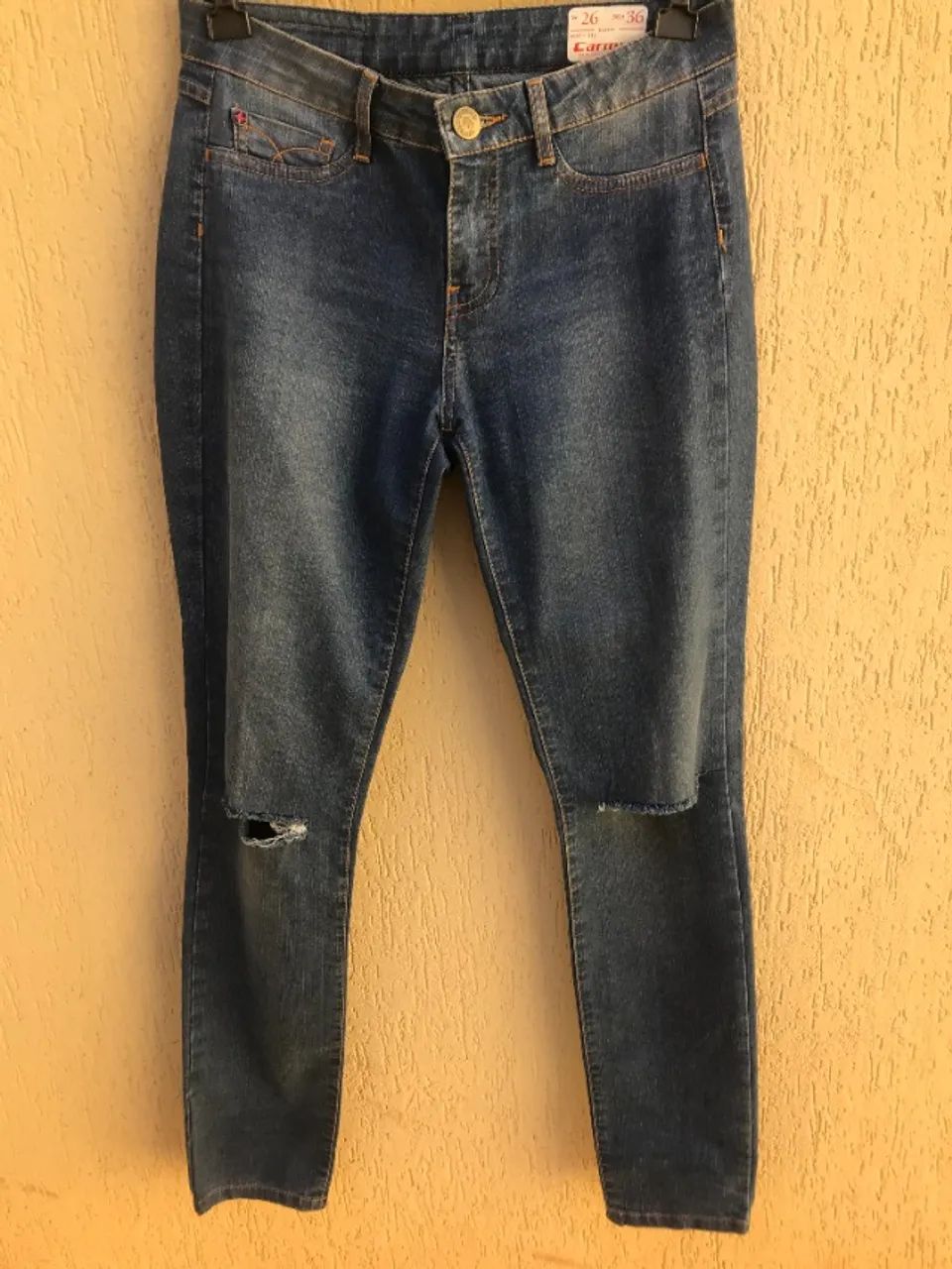 Calça Jeans Feminina Da Marca Carmim  - Foto 2
